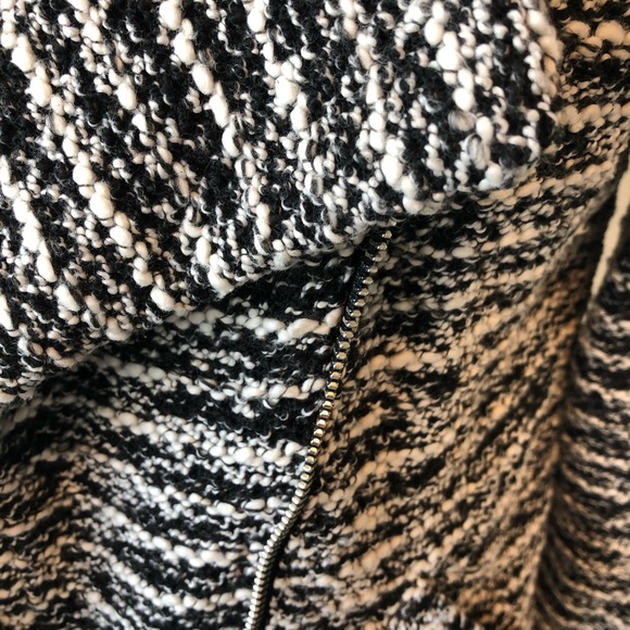 Black and white wool blazer jacket - Picture 9 of 10